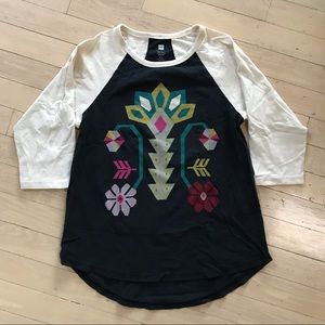 Tea Collection Shirt Girls Size 8-10